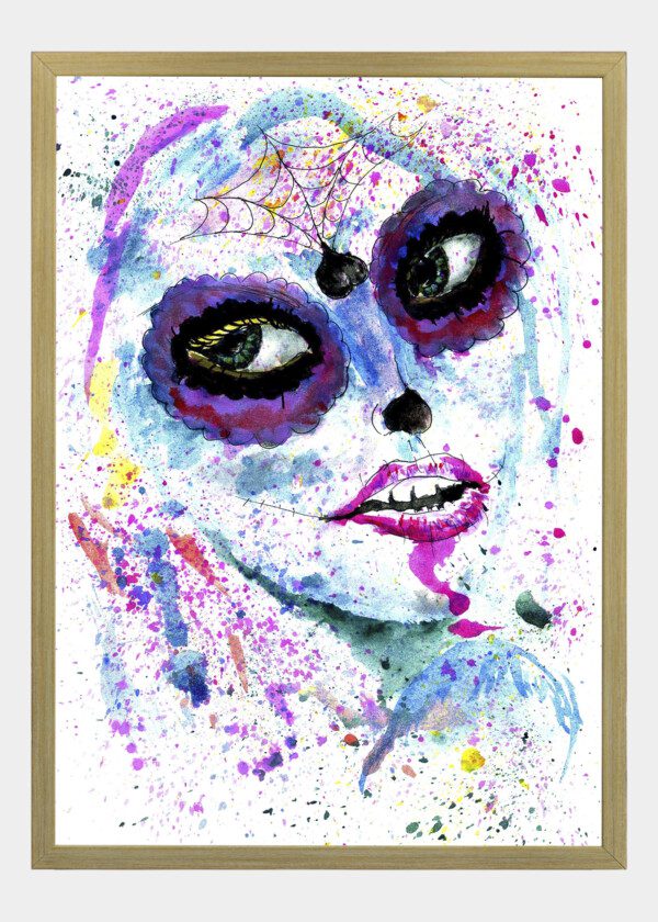 ILLUSTRATION. WOMAN FACE
