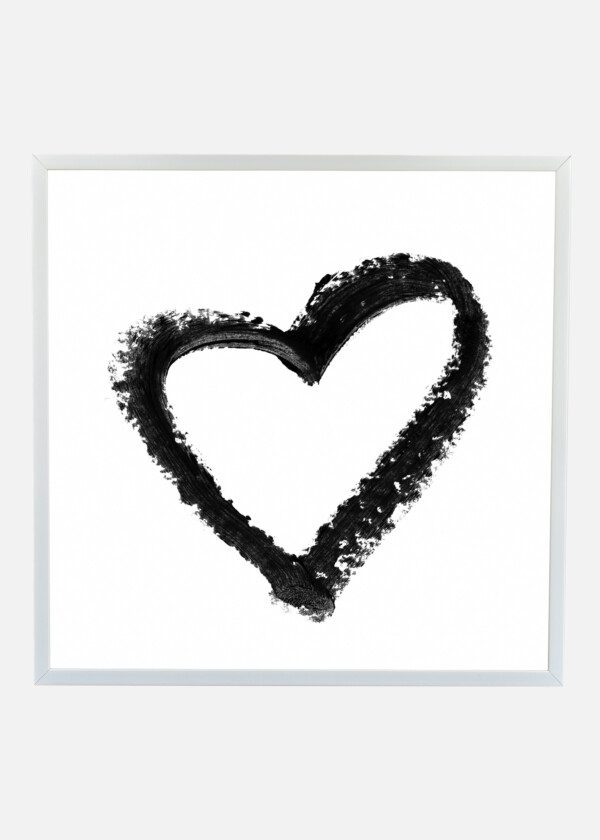 ILLUSTRATION. BLACK HEART