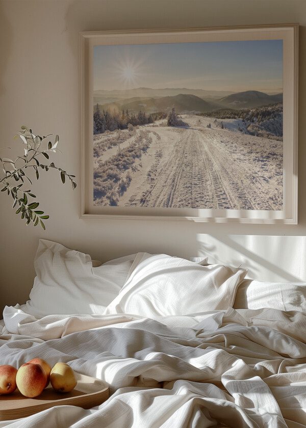 WINTER COUNTRY ROAD
