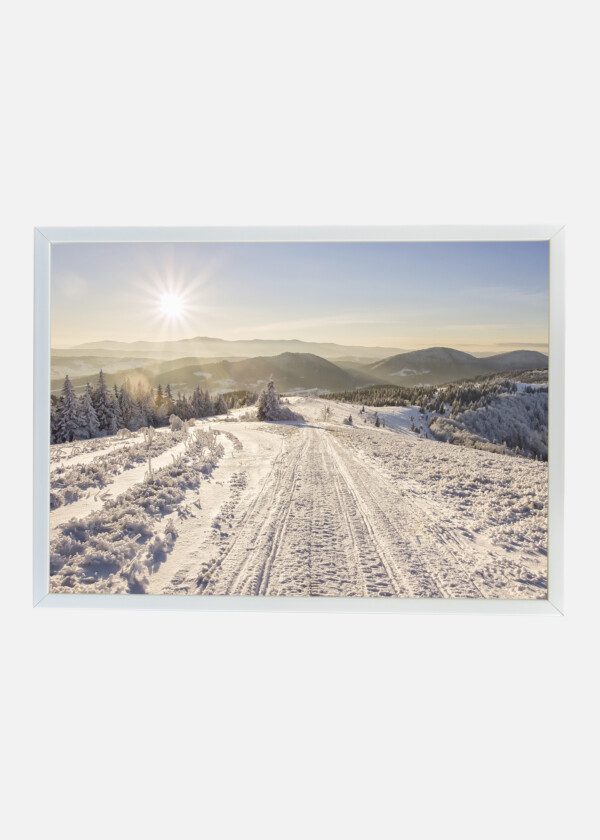 WINTER COUNTRY ROAD