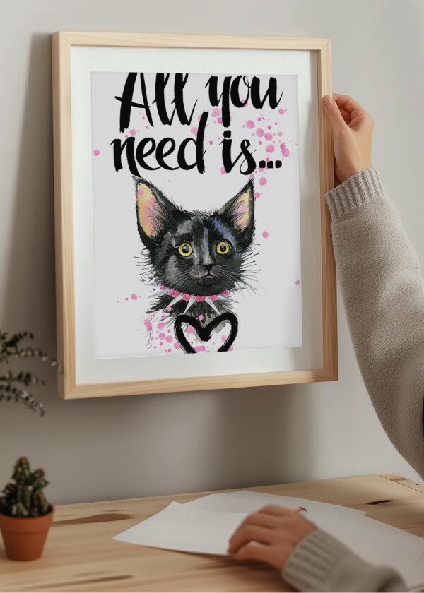 ILLUSTRATION. ALL YOU NEED IS