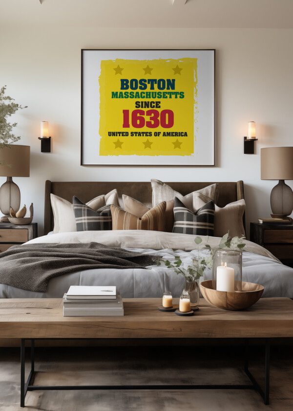 ILLUSTRATION. BOSTON 1630