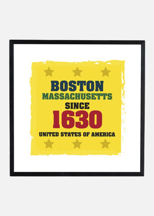 ILLUSTRATION. BOSTON 1630