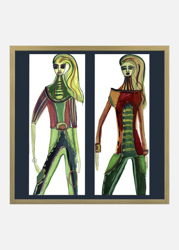 ILLUSTRATION. FASHION DRAWING