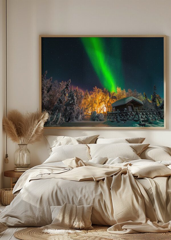 STARS AND NORTHERN LIGHTS