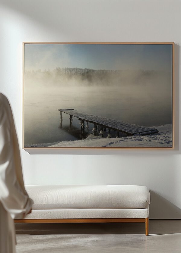 JETTY IN THE FOG