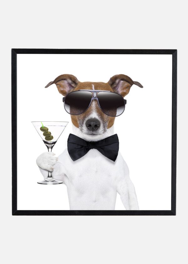 DOG WITH A DRY MARTINI