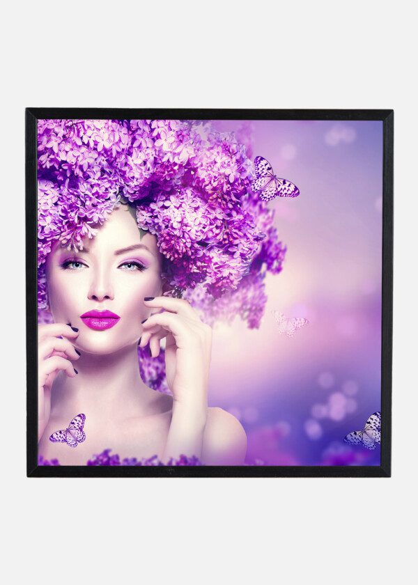 FLOWERS IN HER HAIR