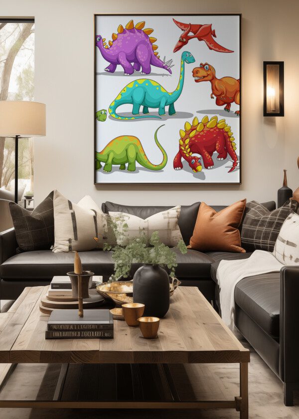 DRAWING, DINOSAURS