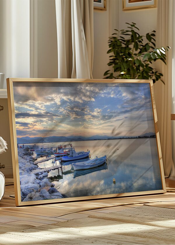 BOATS ON GREEK ISLAND