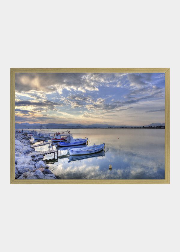 BOATS ON GREEK ISLAND