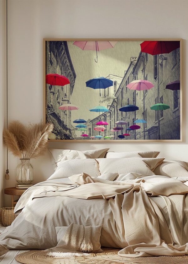 ILLUSTRATION UMBRELLAS WITH COLOR
