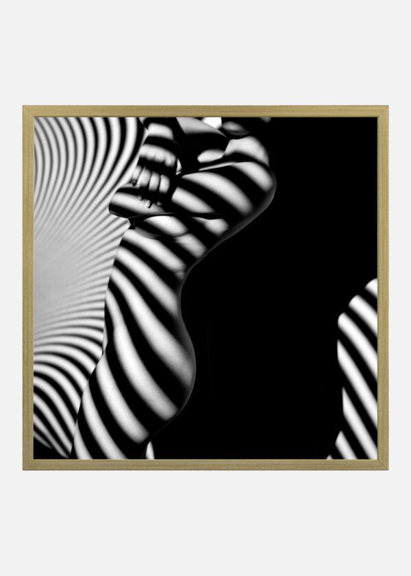 STRIPED MODEL