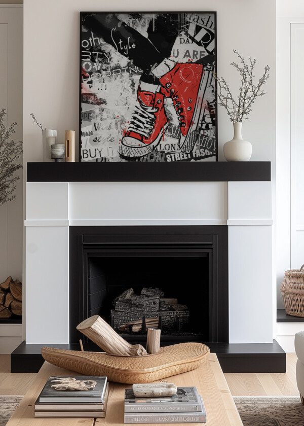 POSTER. GYM SHOES