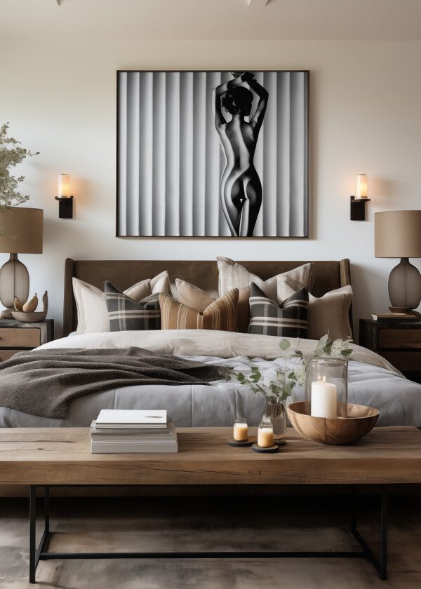 STRIPED MODEL