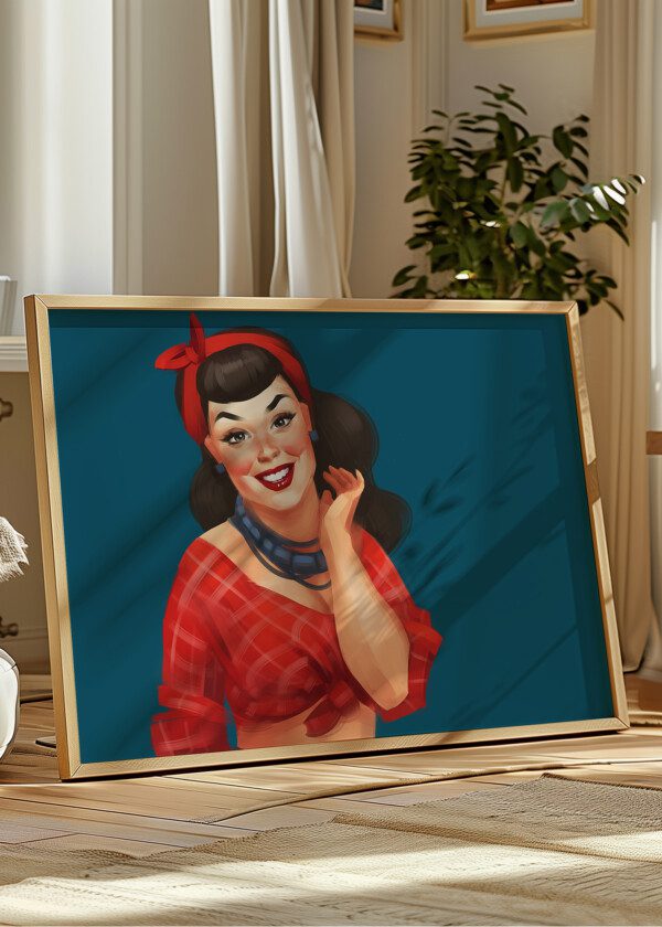 ILLUSTRATION. WOMAN