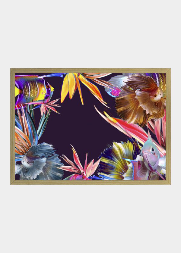 FISH IN HAPPY COLORS