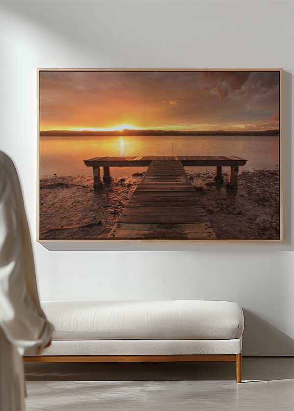 JETTY AT SUNSET
