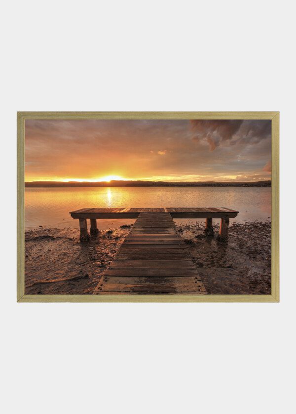 JETTY AT SUNSET