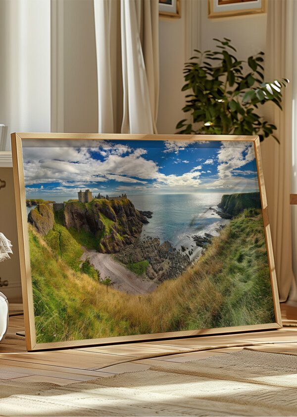 DUNNOTTAR CASTLE. SCOTLAND