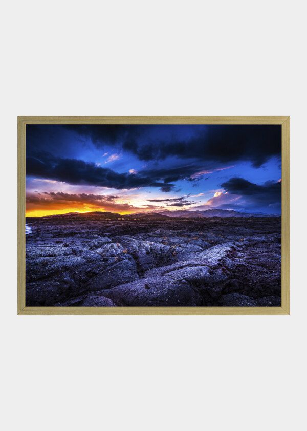 DARK CLOUDS OVER BLACK MOUNTAINS