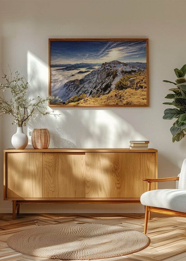 SNOW-CAPPED MOUNTAINS