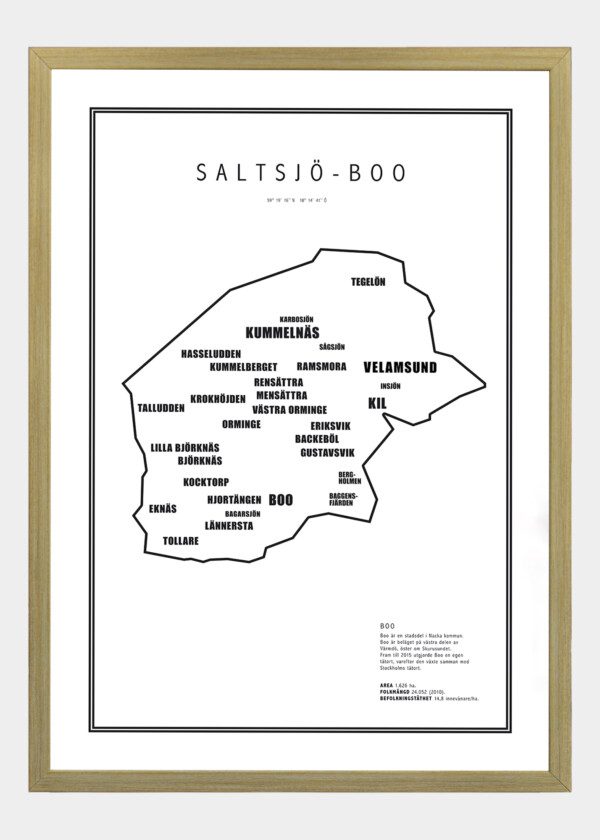 TEXT KARTA SALTSJÖ-BOO