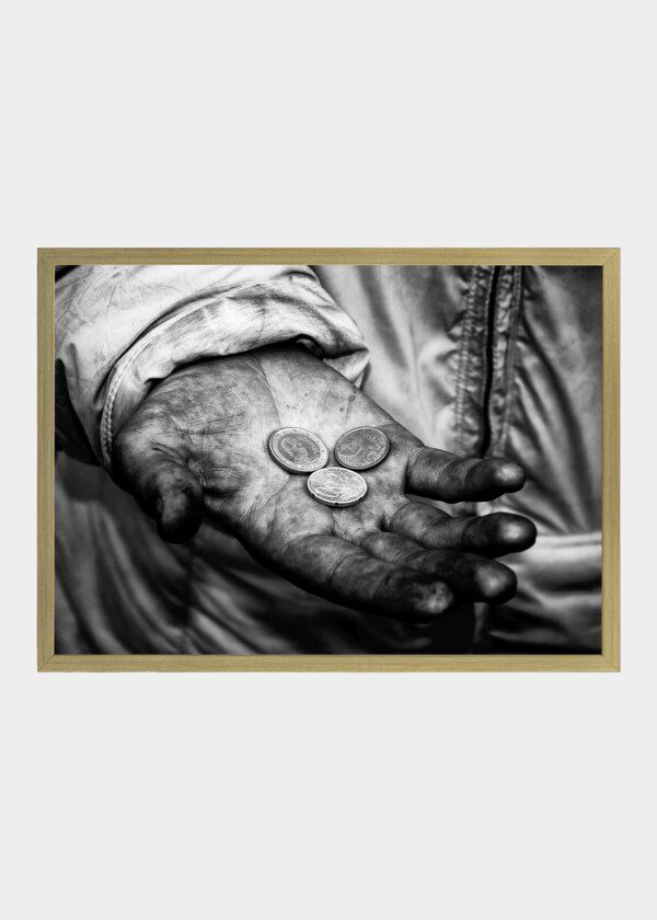 BEGGARS WITH COINS