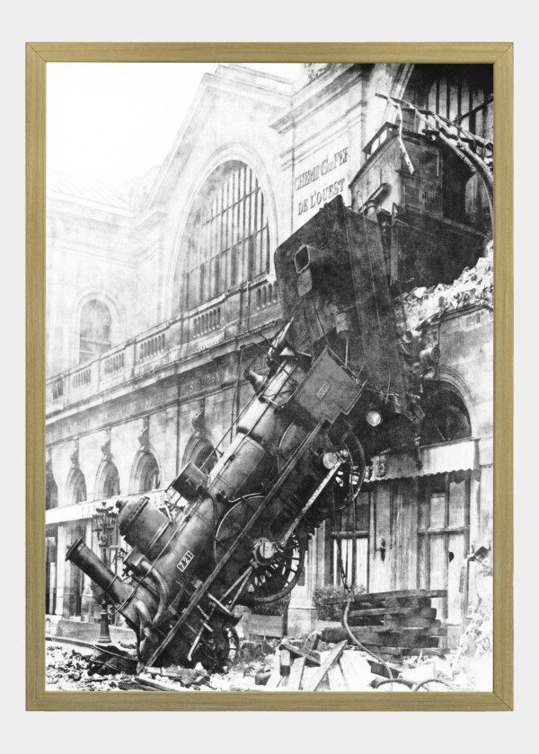 TÅGOLYCKA I MONTMARTE, PARIS