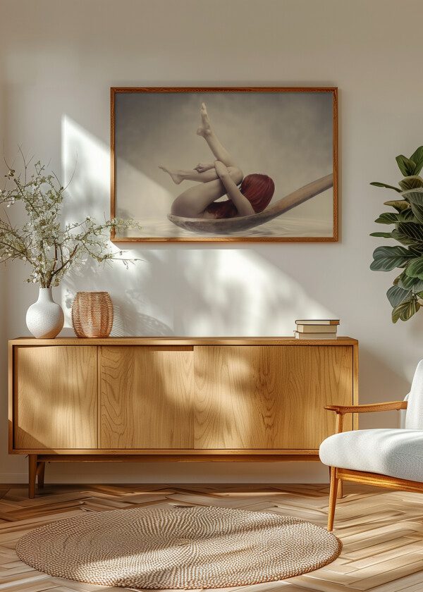NAKED IN A WOOD SPOON