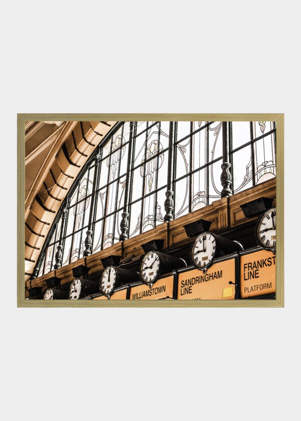 CLOCKS AT TRAIN STATIO