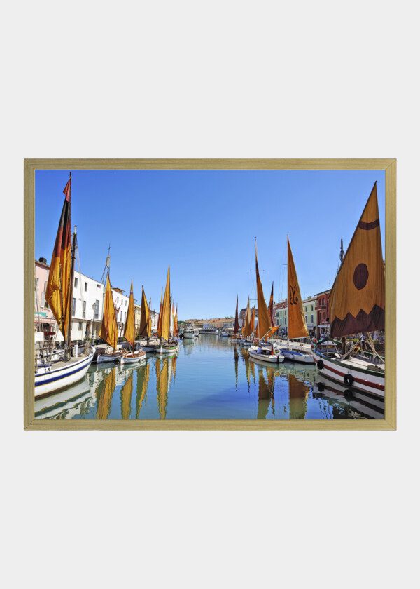 SAILBOATS IN THE HARBOR