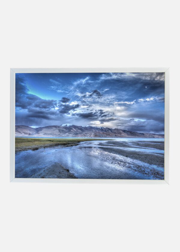 SKY, MOUNTAINS AND WATER