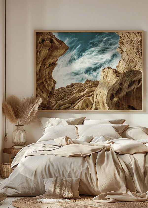 SKY AND CLIFFS