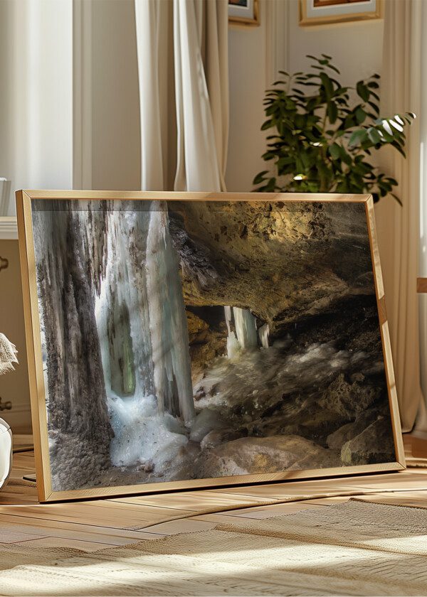 FROZEN WATERFALL