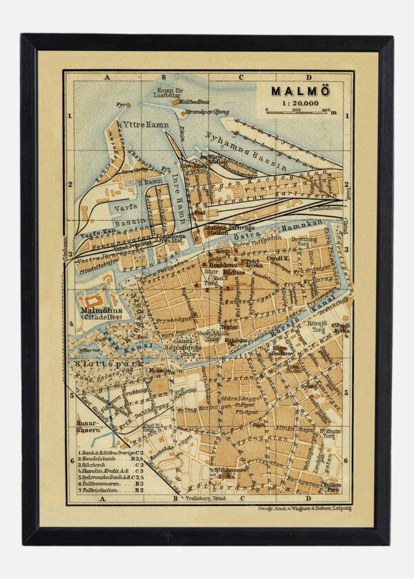 MALMÖ, SVERIGE 1914