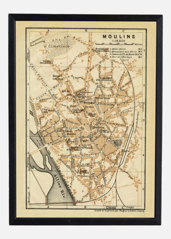 MOULINS, FRANKRIKE 1909