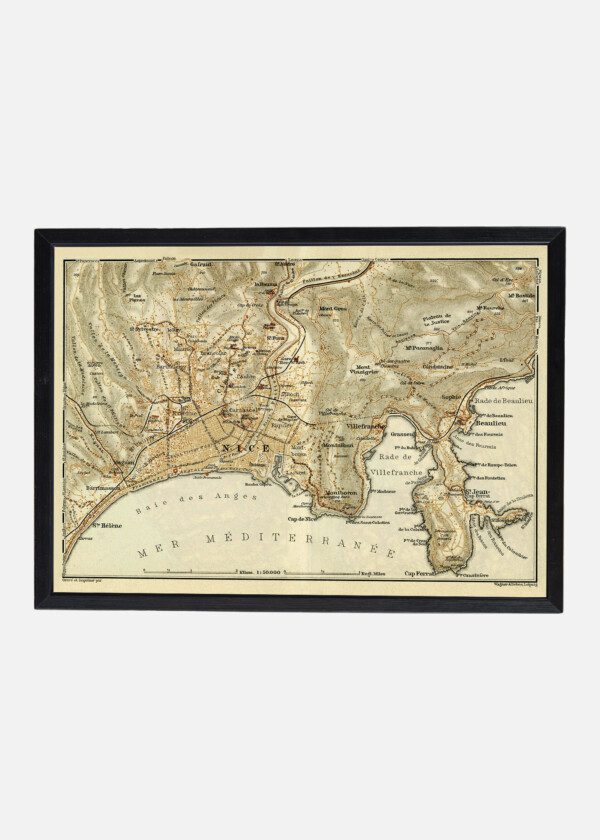 MAP-NICE-1934-FRANCE