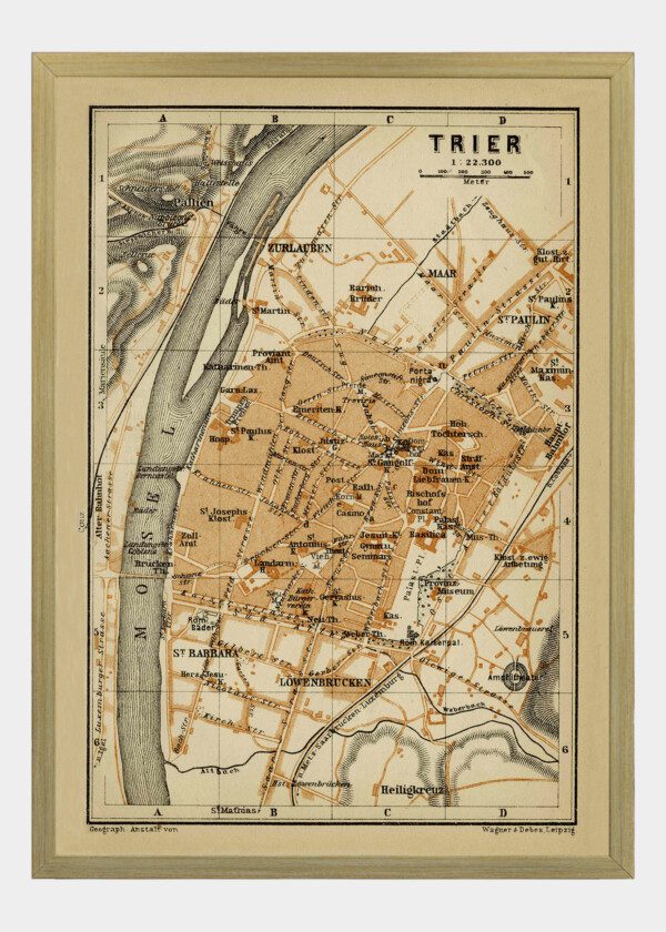 TRIER, TYSKLAND 1916