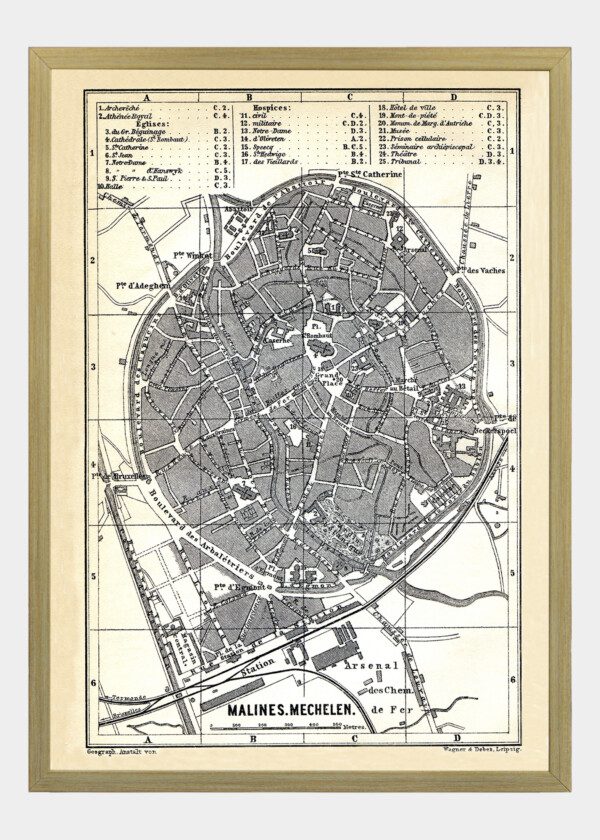 MECHELEN, BELGIEN 1897