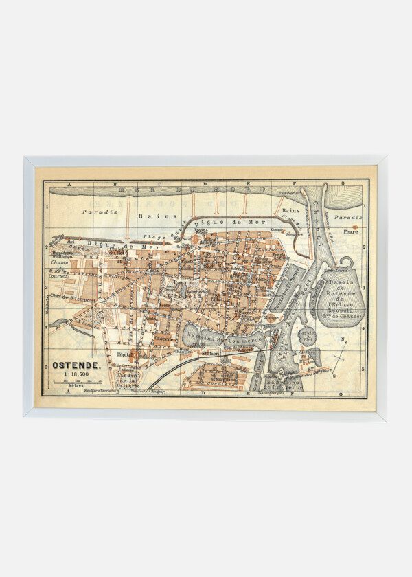 OSTENDE, BELGIEN 1897