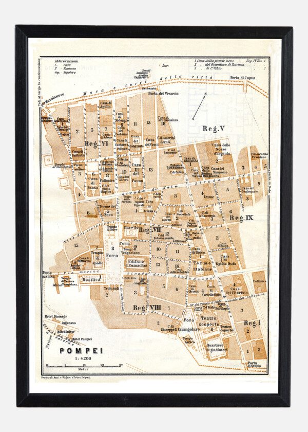 POMPEI, ITALIEN 1928