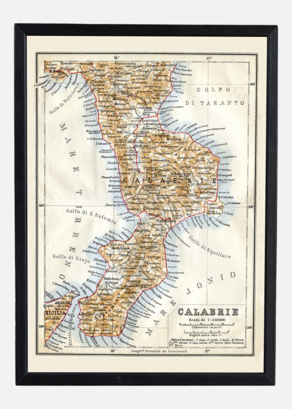 CALABRIE, ITALIEN 1912