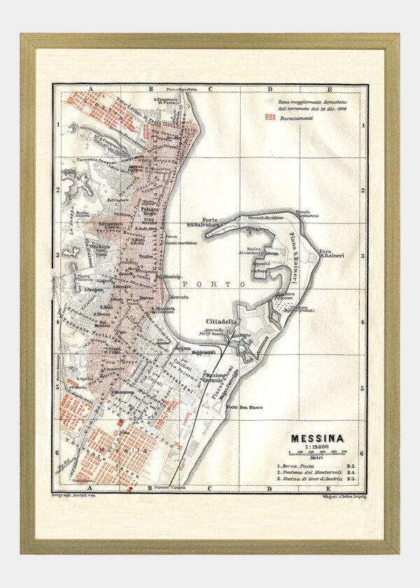 MESSINA, ITALIEN 1912
