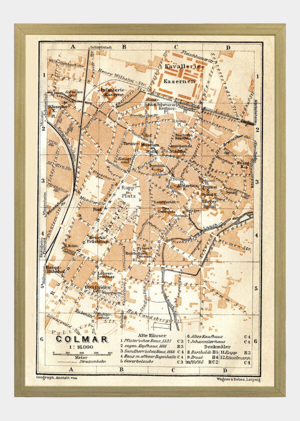 COLMAR, TYSKLAND 1912