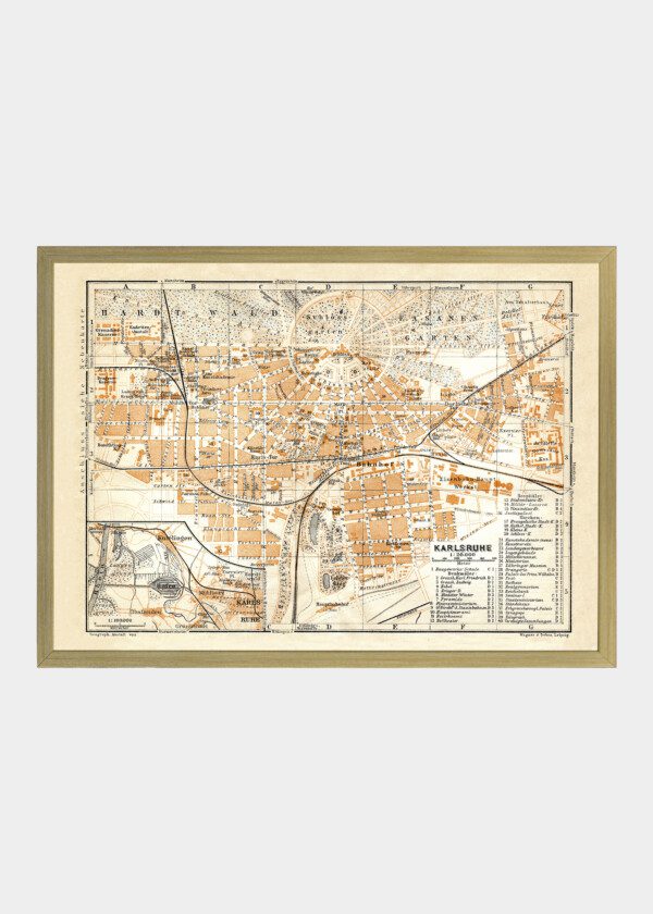 KARLSRUHE, TYSKLAND 1912