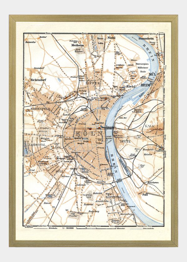 KÖLN, TYSKLAND 1912