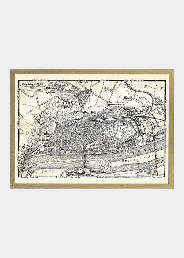 MAINZ, TYSKLAND 1912