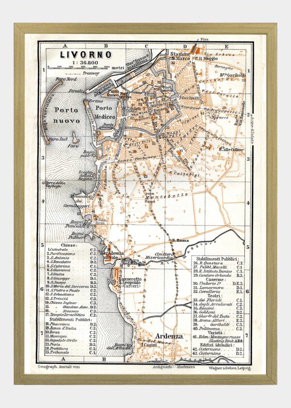 LIVORNO, ITALIEN 1906