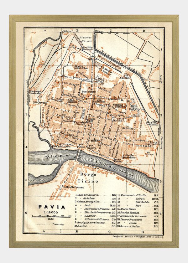 PAVIA, ITALIEN 1906